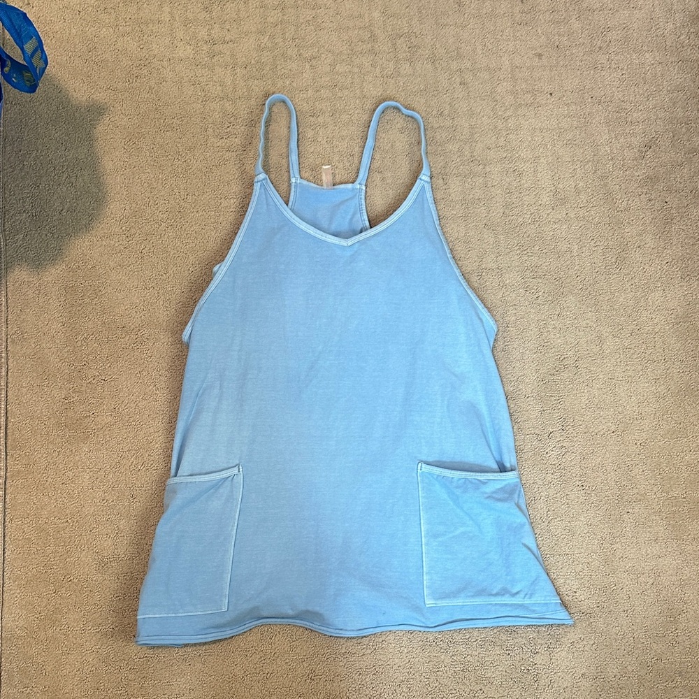 Light Blue Women's mini dress
